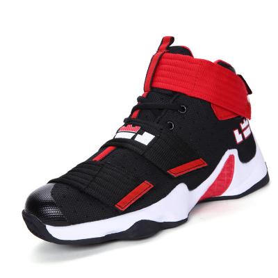 China 2022 New Rubber Men's High Top Mesh Sports Casual Shoes Basketball Shoes Running Sneakers for sale