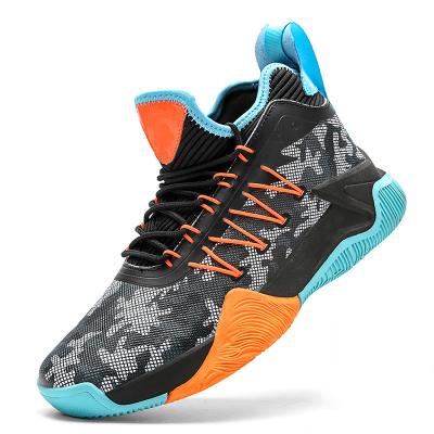 China Autumn Korean Style Youth Training Students Rubber Sports Shoes Sports Boots Basketball Shoes for sale