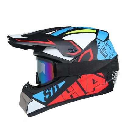 China Sports Goods RTS DH Mountain Bike Riding Helmet MX Full-face Helmet Sample Off-Road Helmet for sale