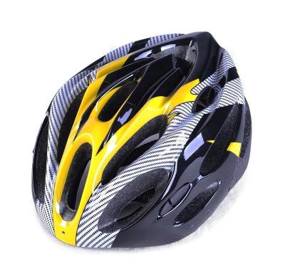 China One Piece Carbon Fiber Bike ABS Manufacturer Breathable Mountain Sports Bike Riding Helmet for sale