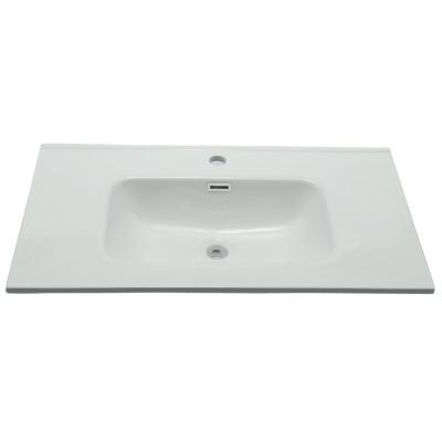 China Easy Clean Ceramic Wash Basin Sink Designs For Bathroom Sink Price Sales To European for sale