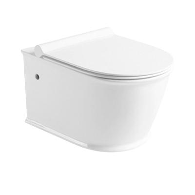 China One Piece Pedestal Pan Bathroom Small Double-Flow Bathroom Ceramic Toilet Toilet for sale