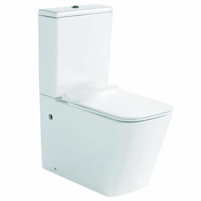 China Double-Flow Factory Direct Selling Toilet Slot WC High Quality Two-Piece Toilet for sale