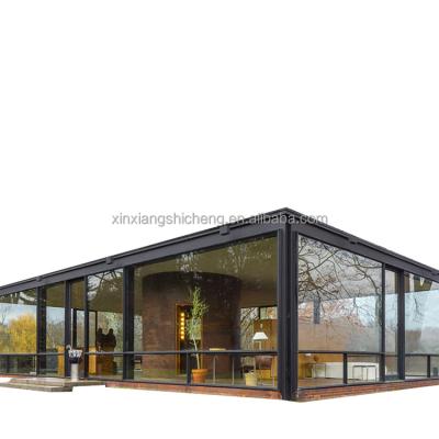 China New Design Waterproof Aluminum Sunroom Home Waterproof Glass Sunroom 4 Seasons for sale