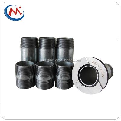 China High Quality Nipple Nipple Pipe Industry Carbon Steel Narrow Thread NPT Customize Size for sale