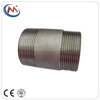 China Industry High Quality Carbon Steel Pipe Nipple Barrel Nipple Thread TNP Customize Size for sale