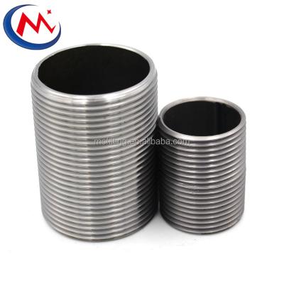 China Wholesale Nipple Nipple Pipe Industry Carbon Steel Narrow Thread SHC40 BSP for sale