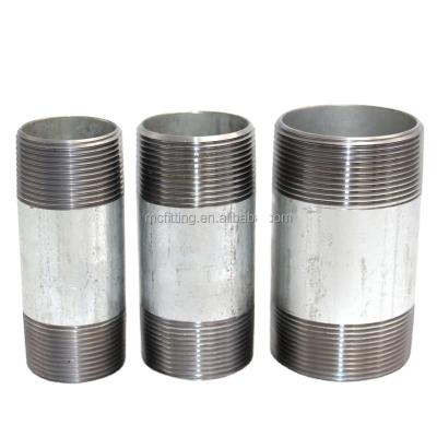 China Maker ! Barrel Nipple Carbon Steel A105 A106 A53 Pipe Fitting Barrel Nipple Equal for sale