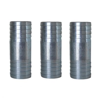 China Connect Pipes Galvanized Carbon Steel Seamless Welded Pipe Fitting Reducing Garden Hose Nipple GI kc Piep Nipple for sale