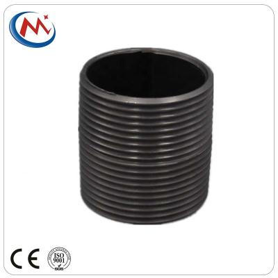 China Industry ISO&CE Certificated High Quality Carbon Steel Two Sides Male Threaded Self-End Nipple Pipe Nipple for sale