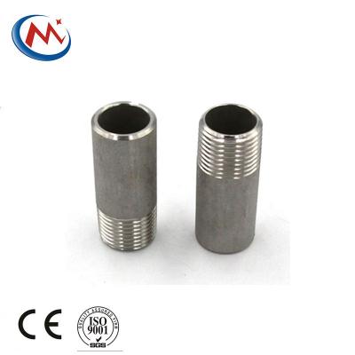 China Industry Factory Price SS 316 Pipe Nipple SHC40 Weld Wire BSP for sale