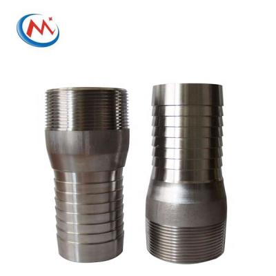 China Oil Gas Water Stainless Steel kc Nipple King Combination Nipple Hose Connector Flexible Hose Connector Nipple Hose Mender for sale