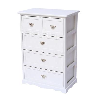 China Style 5 Adjustable Drawers Furniture Living Room Wooden Storage Cabinet (Other) for sale