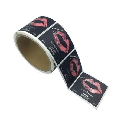 China Waterproof Cheap Roll Logo Printing Die Cut Private Customized Printed Label Paper Adhesive Packaging Stickers for sale