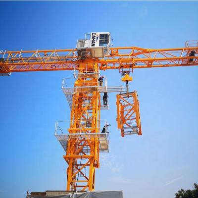 China Tower Crane China Factory Fixed Products High Quality 60M Tower Crane Mini Tower Crane Flat Top Tower Crane for sale