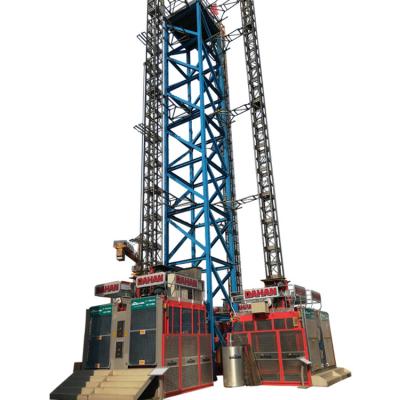 China Manufacturing Plant Construction Hoist Machine Lifter Electric Chain Hoist Construction Elevator With Hook for sale