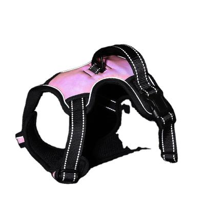 China Durable Outdoor Training Adjustable Strap Dog Chest Harness Shed Dog Harness Dog High Quality Pet Product Dog Harness Pet for sale