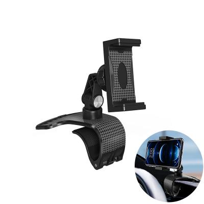 China 360 Degree Rotation Adjustable Car Snap-in HUD Dashboard Navigation Car Mobile Cell Phone Holder Phone Holder for sale