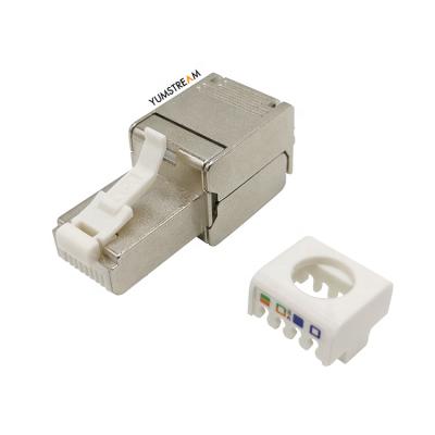 China Toolless Stp ftp protected network socket field 8P8C cat 6a cat6a ethernet connector rj45 connectors plug for sale