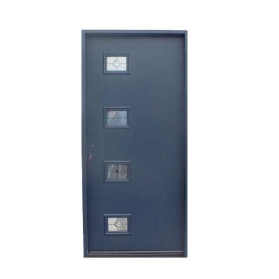 China Fangda Best Design 4 Lite Modern Home Main Doors for sale