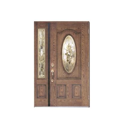 China Factory sale best price modern china hot quality double leaf wooden entrance door for sale