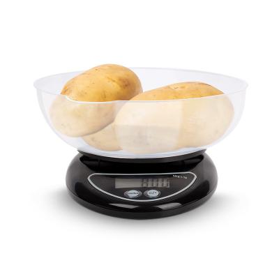 China With Tray Household Baking 5KG 1G Digital Kitchen Scale With PS Bowl for sale