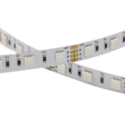 China Luces de tira flexibles de DC 12/24V 5050 SMD RGB LED del color de Muti en venta