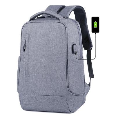 China With USB Large Capacity Laptop Bag USB Charging Casual Business Wear Backpack Can Be Customized LOGO for sale