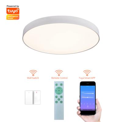 China 2021 modern hot sale led smart wifi ultra slim ultra slim ceiling light for sale