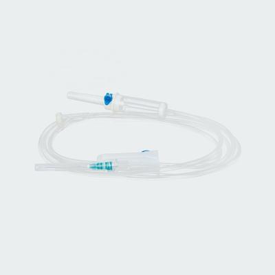 China CE&ISO clinic approved disposable iv administration set with pump use for sale