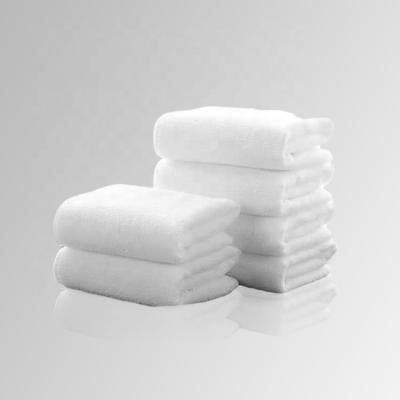 China Hotel Thick Towels Cotton Grade Hotel Towels Viable Hot Selling 100% White Towel Cotton Fabric for sale