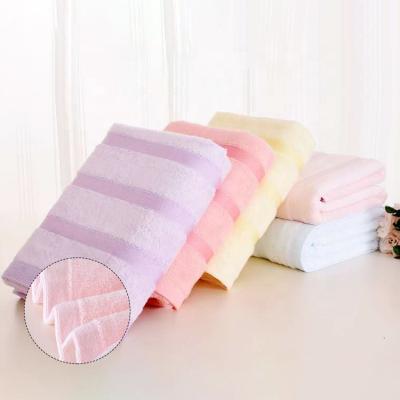 China Luxury Water Absorption 100% Organic Bamboo Fiber Hand Towel For Hotel for sale