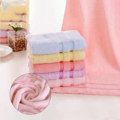 China Water Absorption Bath Towel Organic Bamboo Comfortable Soft Bamboo Towel Customized Towel for sale