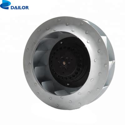 China Construction Material Shops Wholesale Low Noise 500mm AC EC Aluminum Alloy Rear Centrifugal Impeller Fan External Motor for sale