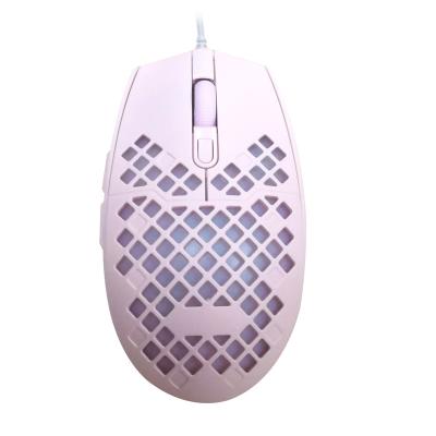 China Smooth Factory Selling Honey Comb Gaming Mouse Good Shape Quality Excellent for sale