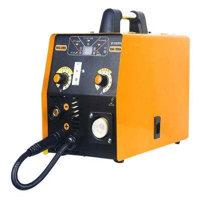 China MIG Machine Repair Shops 200i Gasless MIG/MMA/TIG Triple Function Welder with Full Accessories for sale