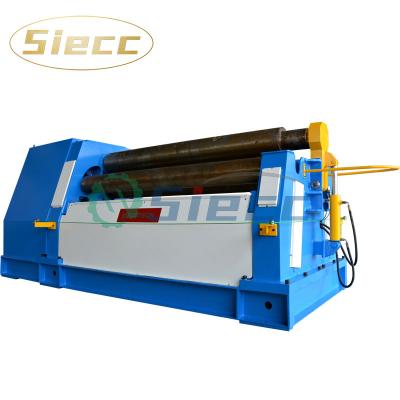 China Building Material Shops Small Plate Metal CNC 4 Roller Cone Rolling Mill SS Bending Machines for sale