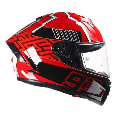 China Anti-scrach new top quality Moto full face mens face road motorcycle helmet for sale