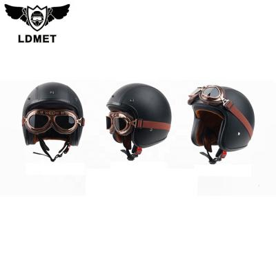 China ABS Wholesale XS S M L XL XXL Retro Size Motorcycle Vintage Helmet for sale