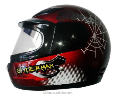 China PP SPIDER MAN IMAGE MOTORCYCLE KIDS HELMET cascos motociclistas TN8636 pp for sale