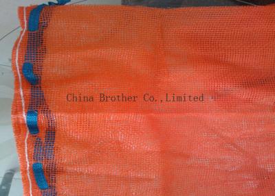 China PE Polyethylene Woven Net Industrial Mesh Bags Multi Color For Food Packing for sale