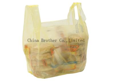 China El LDPE/los bolsos al por menor personalizados HDPE cortó la manija con tintas con la impresión de encargo en venta