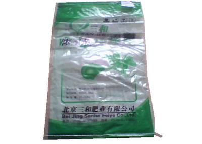 China 25Kg Organic PP Woven Fertilizer Bag Sack Lightweight Gravure Printing for sale