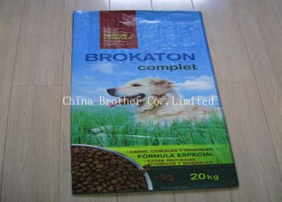 China Animal Laminated Woven Polypropylene Feed Bags Recycled Eco - Friendly for sale