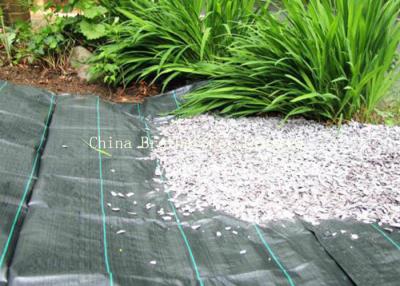 China Black Polypropylene Terram Weed Control Fabric Anti - Aging With UV Protection for sale