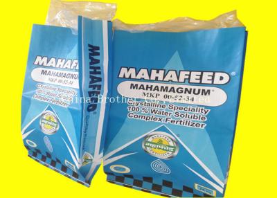 China High Tensile Strength Fertilizer Packaging Bags Non - Breakage Moistureproof for sale