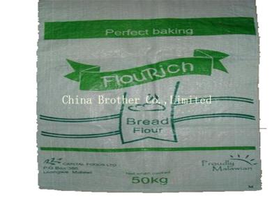 China 100% Virgin PP Woven Sack Bags UV Protection Eco Friendly For Rice Corn for sale