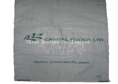 China Customized Film Coated PP Woven Sack Bags 10KG / 25KG For Flour Packaging for sale