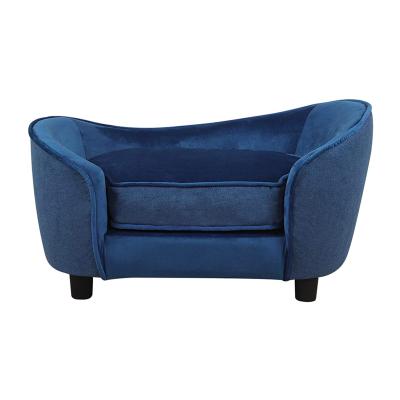 China Custom Made Simple Style Tufted Luxury Furniture Novelty Dog Beds Washable Sofa Couch for sale