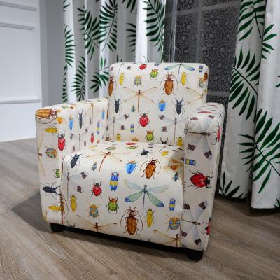 China Home Modern Mini Living Room Fabric Wooden Sofa Children Sofa Kids Sofa Seat for sale